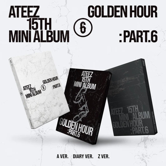 *PRE-ORDER* ATEEZ - Golden Hour: Part 6 (15th Mini Album) + POB