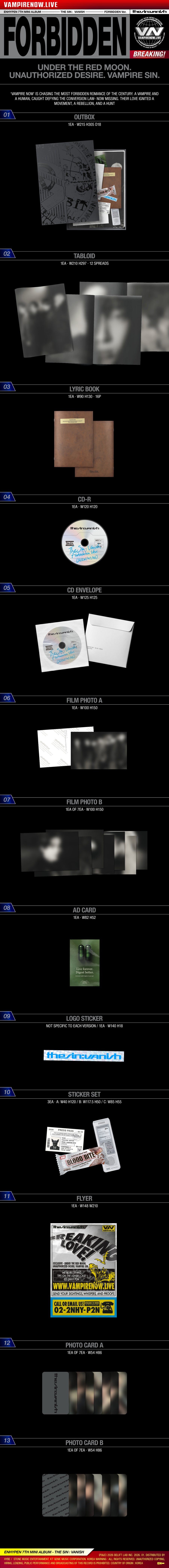 ENHYPEN - THE SIN: VANISH [Standard Ver.]