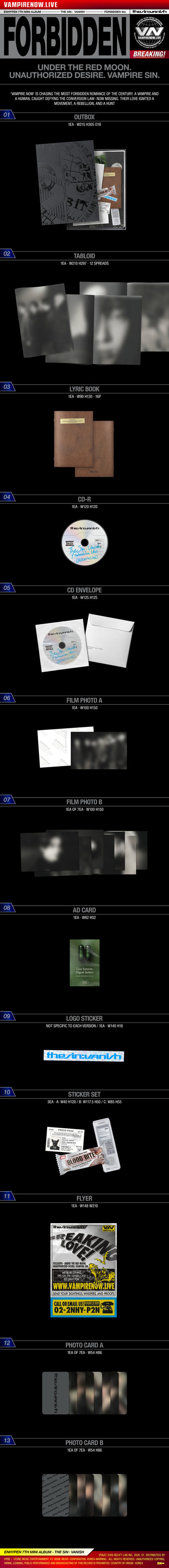 ENHYPEN - THE SIN: VANISH [Standard Ver.]