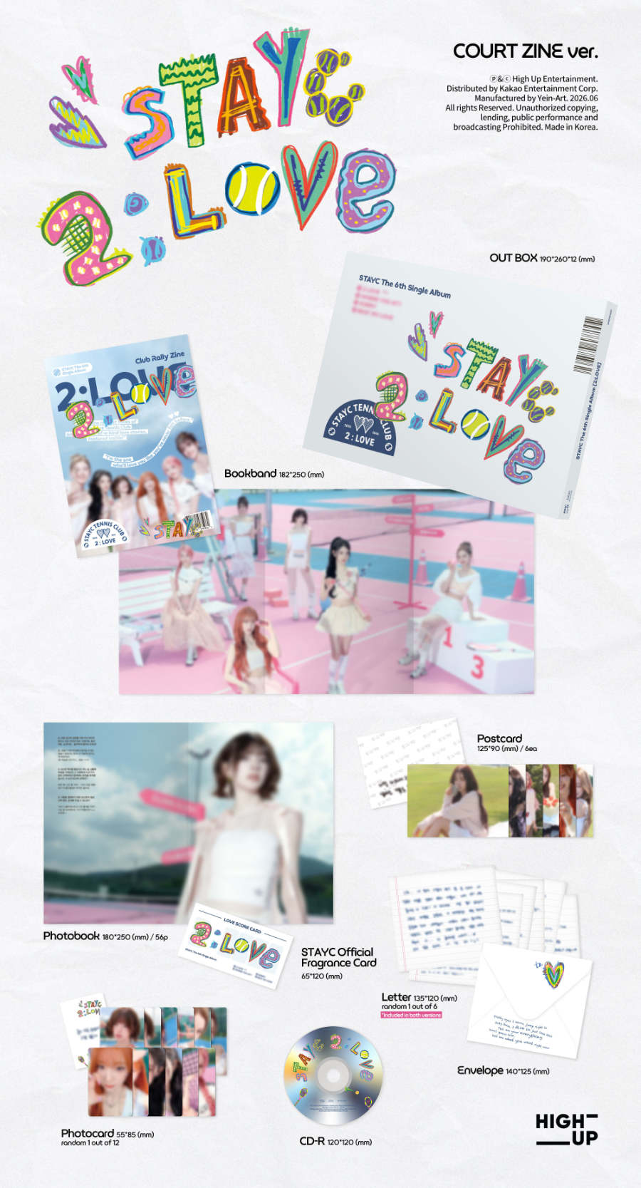 *PRE-ORDER* STAYC - 2:Love [Standard Ver.]
