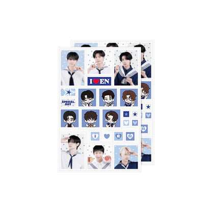*PRE-ORDER* ENHYPEN - [SAILOR ENHYPEN WORLD OFFICIAL MD] Stickers