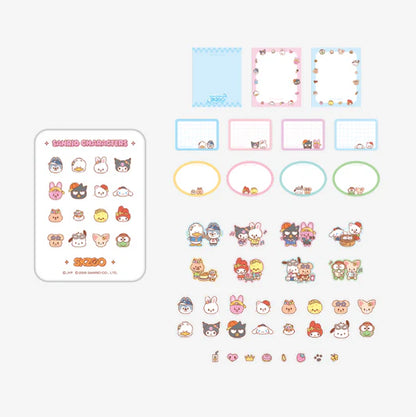 *PRE-ORDER* STRAY KIDS - [SKZOO x Sanrio Official Character MD] Tin Case Sticky Note Set