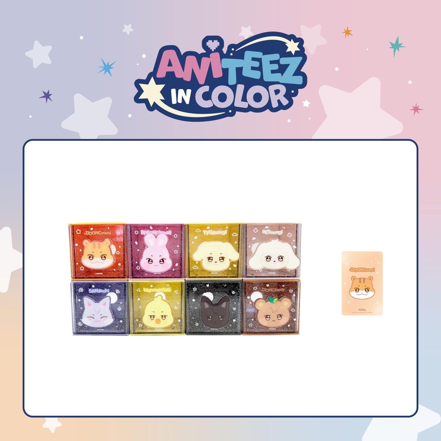 *PRE-ORDER* ATEEZ - [ANITEEZ In Color Pop-Up MD] Colorful Storage Box