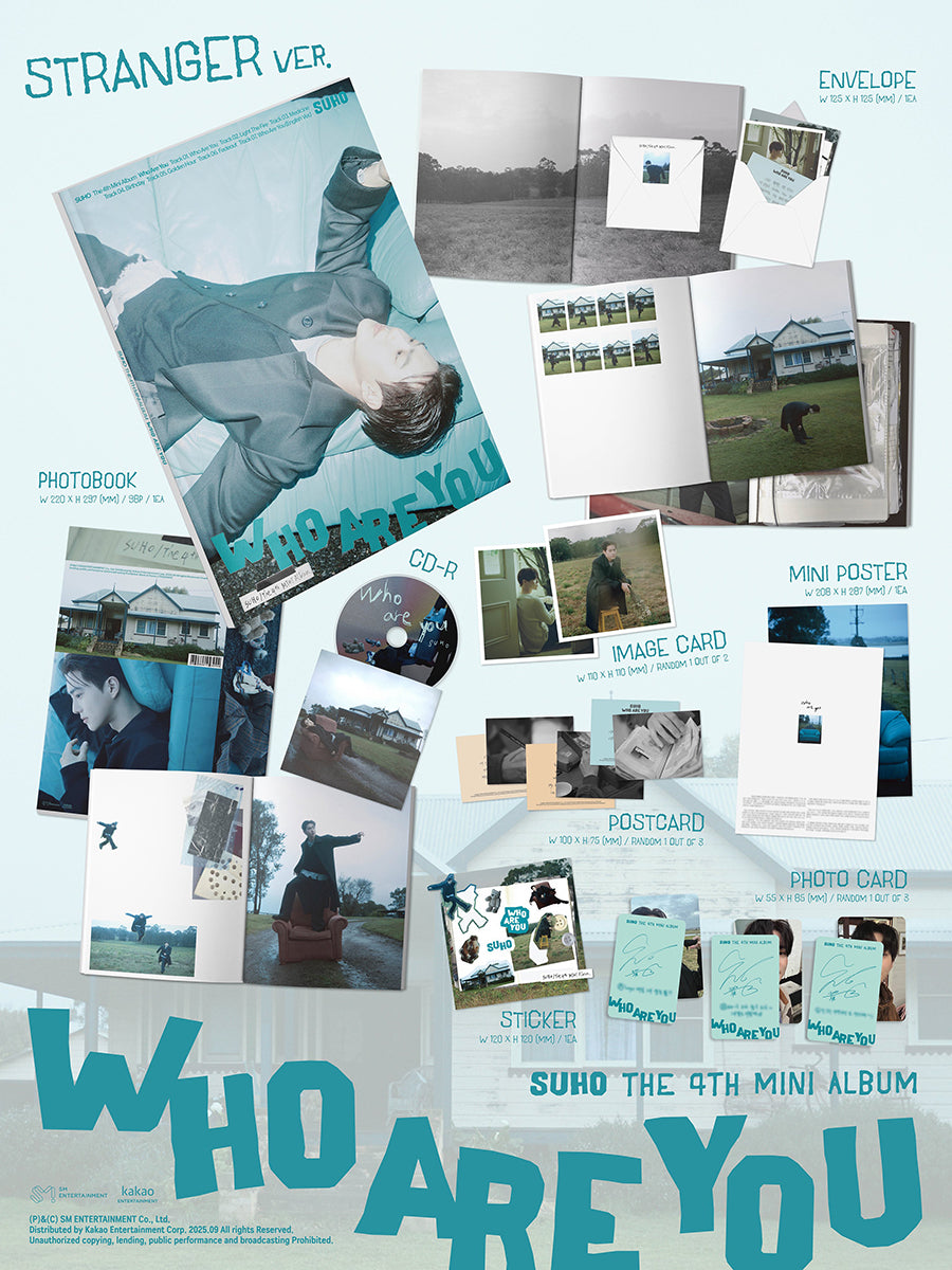 EXO SUHO - Who Are You (4th Mini Album) [Stranger Ver.]