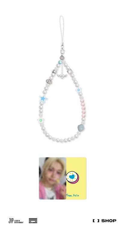 STRAY KIDS - [Dominate: Celebrate World Tour Official MD] Beads Strap By Felix