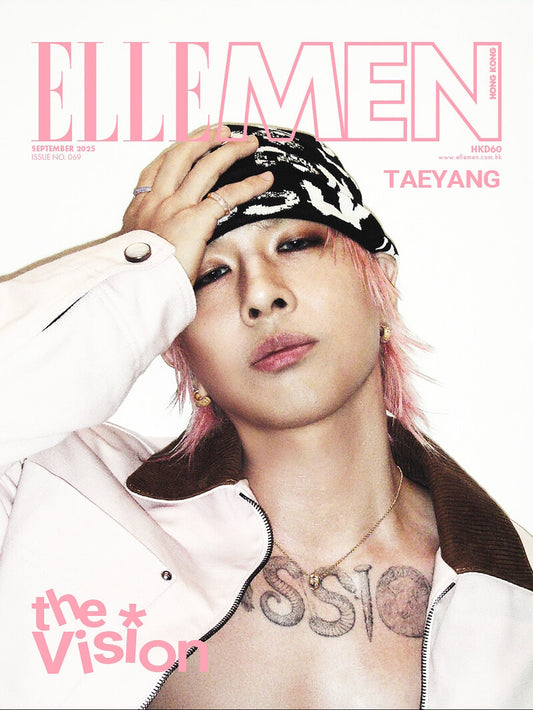ELLE HONG KONG August 2025 Edition (Cover: TAEYANG)