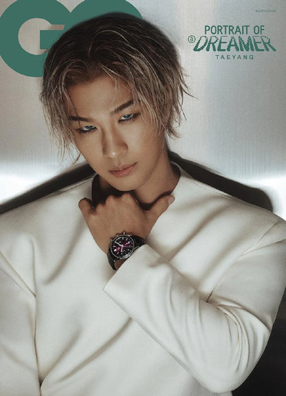 GQ KOREA March 2025 Edition (Cover: BIGBANG TAEYANG)