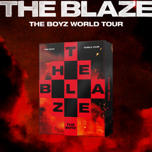 *PRE-ORDER* THE BOYZ - The Boyz [The Blaze] World Tour In Seoul + POB
