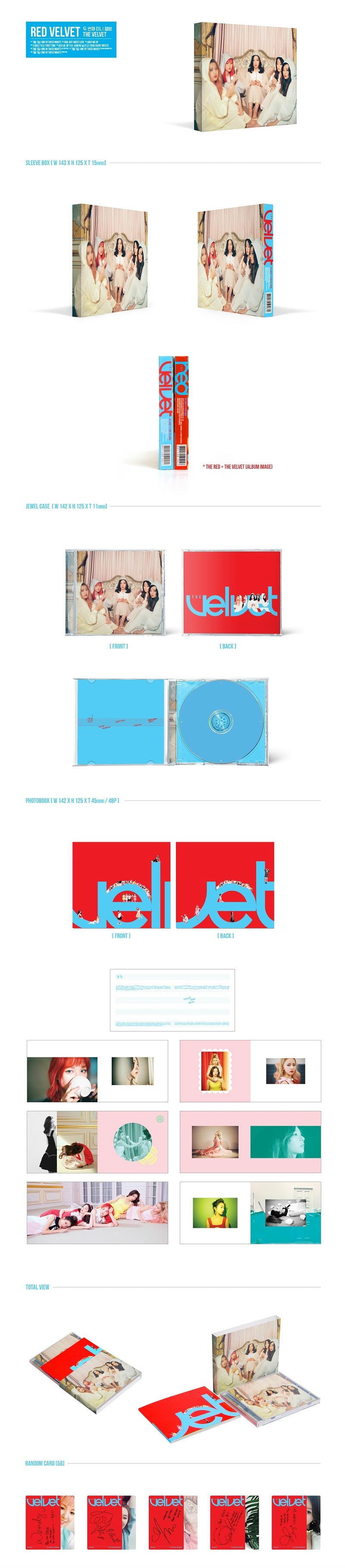 RED VELVET - THE VELVET (2nd Mini Album)