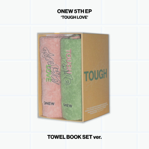 *PRE-ORDER* SHINEE ONEW - Tough Love [Towel Book Ver.]