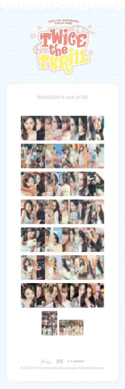 *PRE-ORDER* TWICE - [TWICE THE THRILL POP-UP MD] Random Trading Card