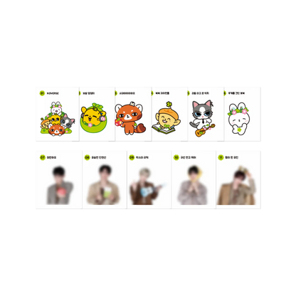 *PRE-ORDER* AND2BLE - [SEQUENCE 01: CURIOSITY POP UP OFFICIAL MD] TTIBU Sticker Set