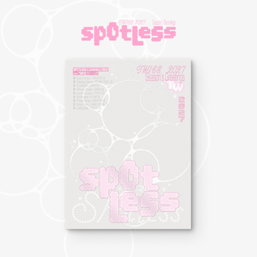 *PRE-ORDER* TWICE - [2027 Season's Greetings] Spotless + POB