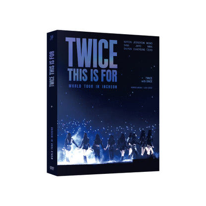 *PRE-ORDER* TWICE - 'This Is For' World Tour in Incheon DVD
