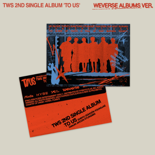 *PRE-ORDER* TWS - To Us [Weverse Ver.]