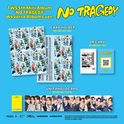 *PRE-ORDER* TWS- No Tragedy [Weverse Ver.]
