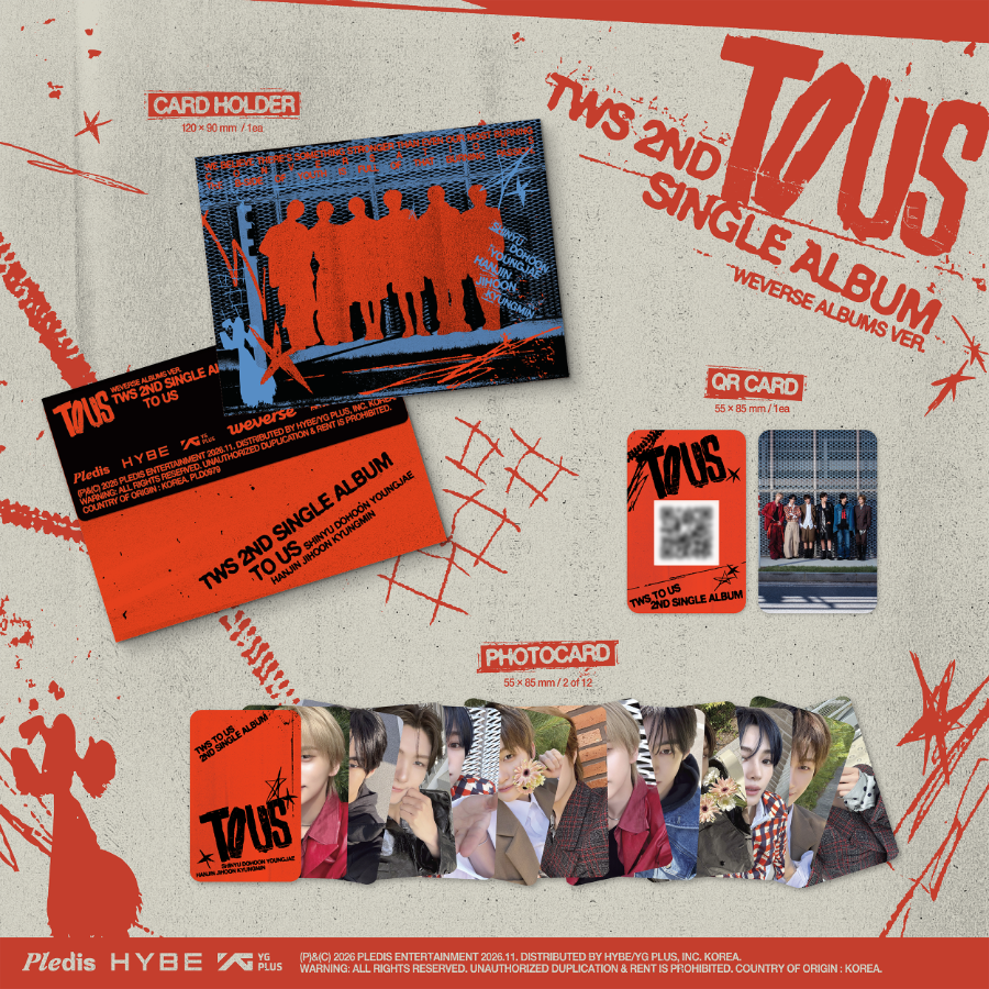 *PRE-ORDER* TWS - To Us [Weverse Ver.]