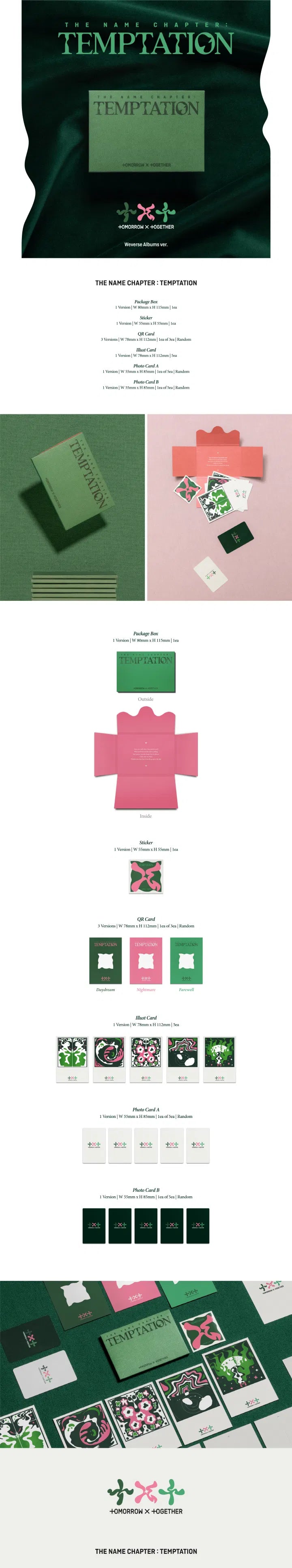 TOMORROW X TOGETHER (TXT) - The Name Chapter: Temptation (Weverse Ver.)