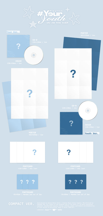 *PRE-ORDER* UAU - Playlist #Your Youth [Compact Ver.]