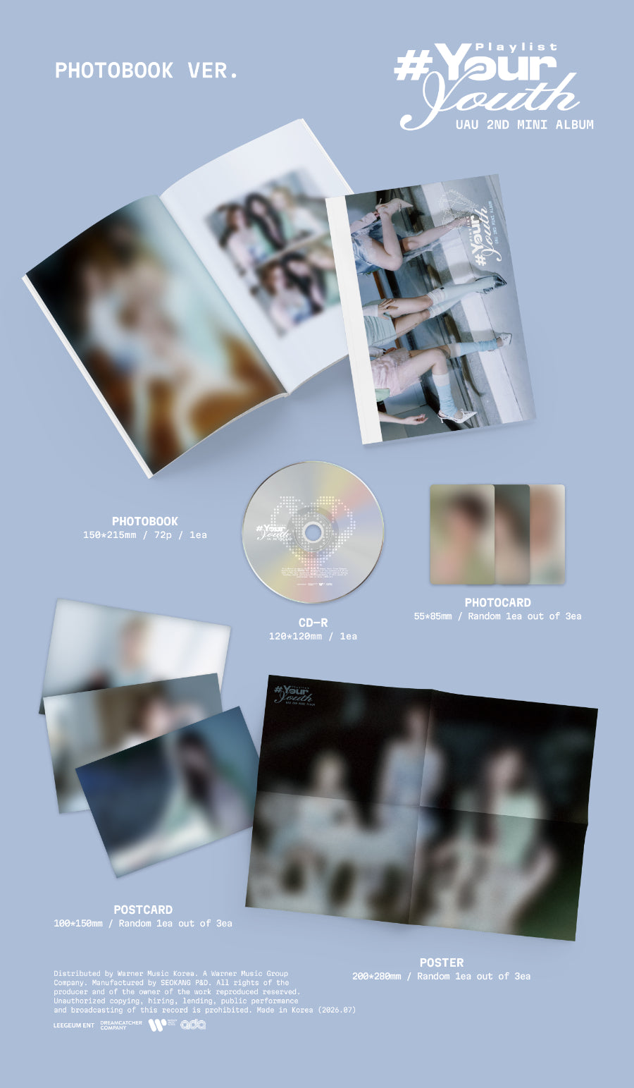 UAU - Playlist #Your Youth [Photobook Ver.]