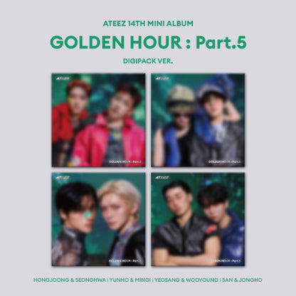 ATEEZ - Golden Hour Pt. 5 (Digipack Unit Ver.)