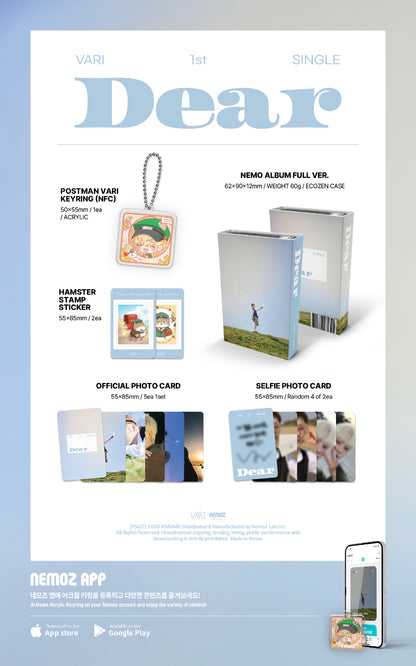 *PRE-ORDER* VARI - Dear [Nemo Ver.]