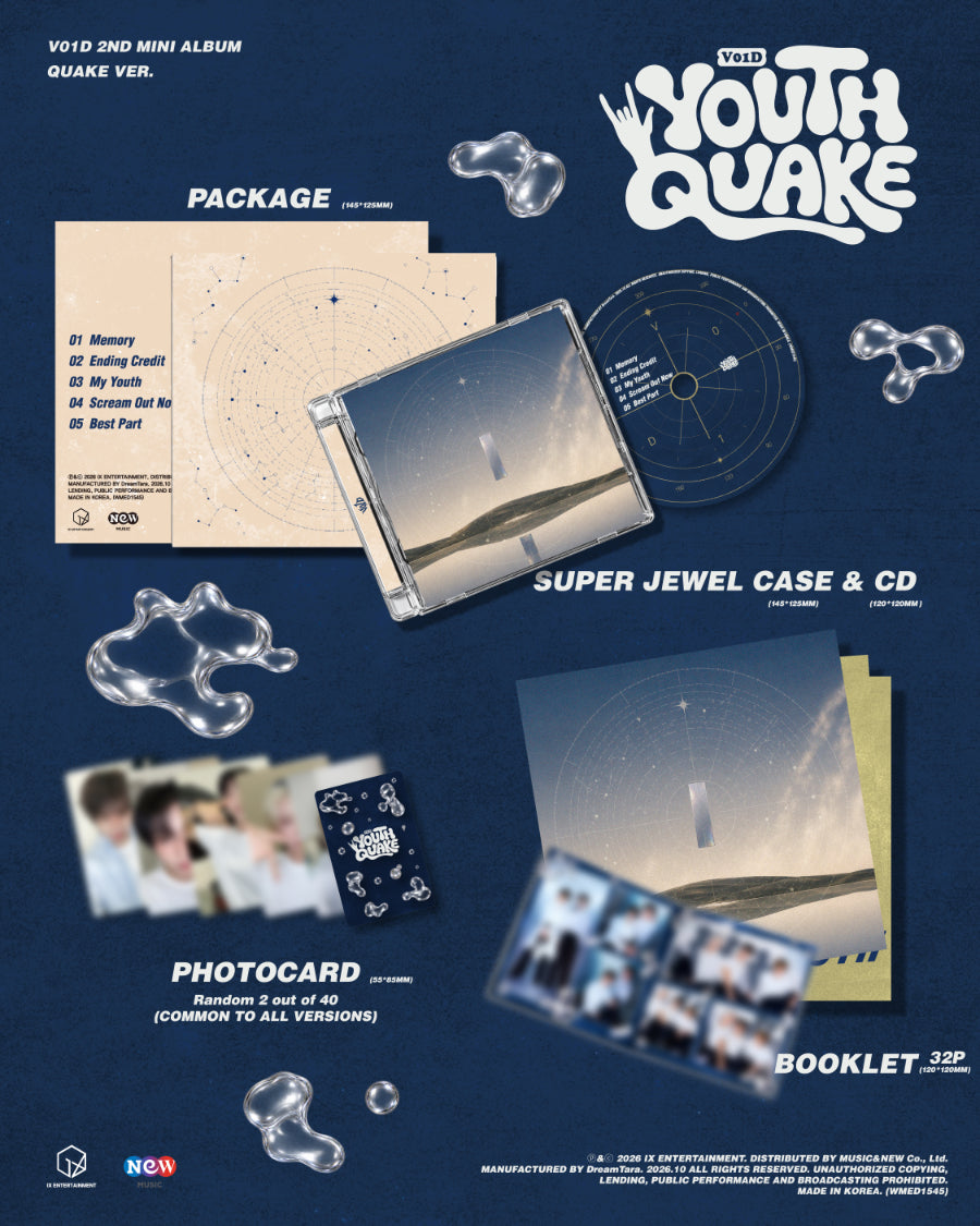 *PRE-ORDER* VO1D - Youthquake [Jewel Ver.]