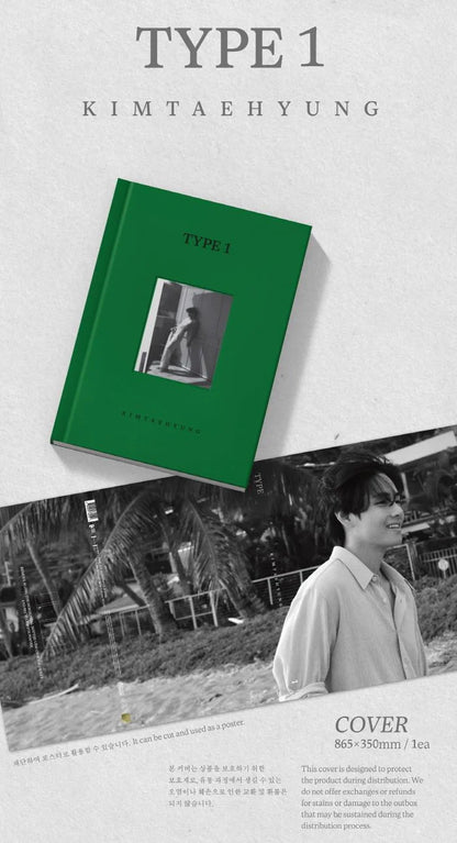 BTS V - TYPE 1 (Photobook Ver.)
