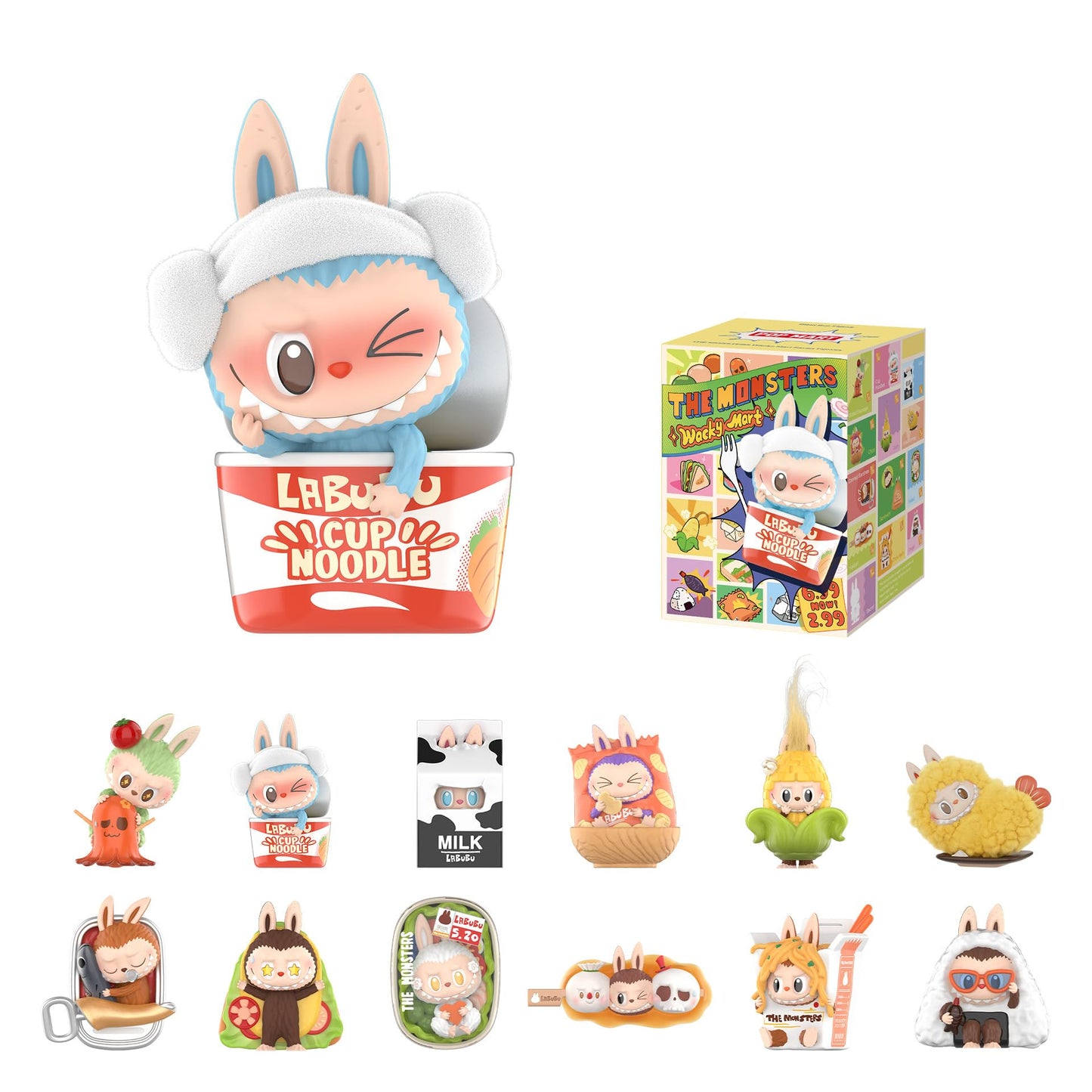POPMART Wacky Mart Labubu Blind Box