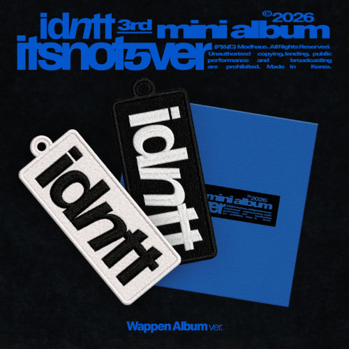 IDNTT - itsnotover [Wappen Ver.]
