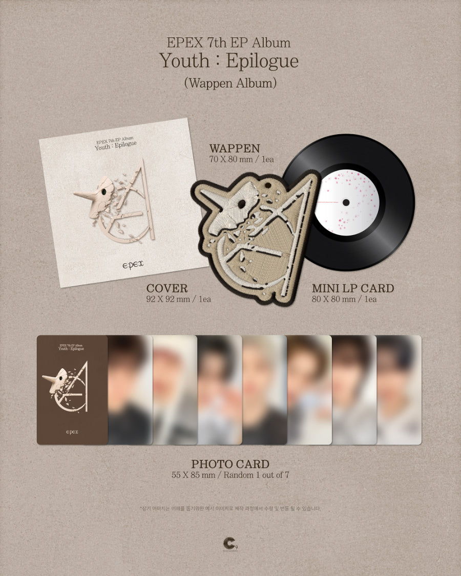 *PRE-ORDER* Epex - 소화(韶華) : Epilogue [Wappen Ver.]