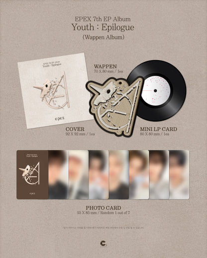 *PRE-ORDER* Epex - 소화(韶華) : Epilogue [Wappen Ver.]