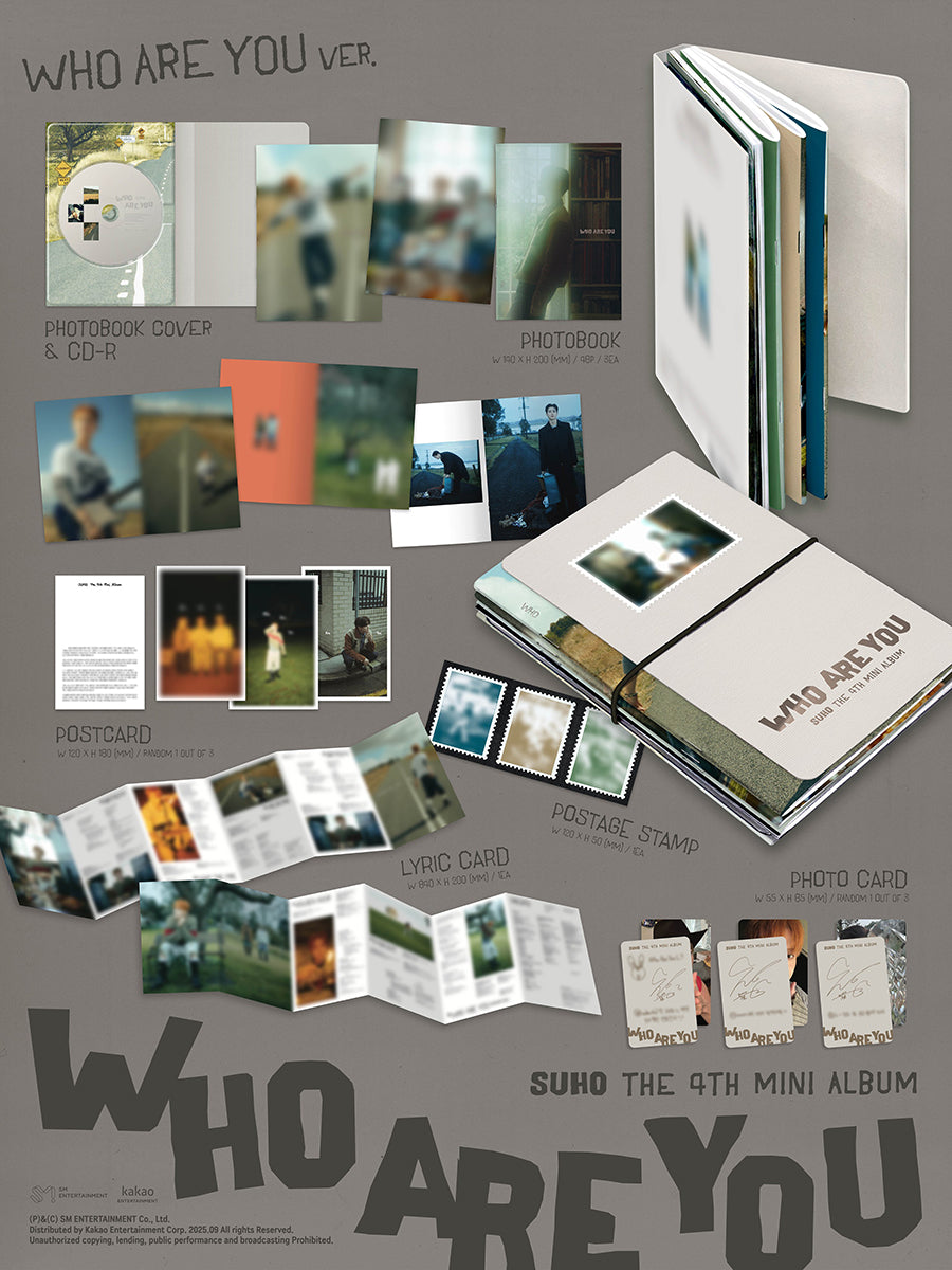 EXO SUHO - Who Are You (4th Mini Album) [Who Are You Ver.]