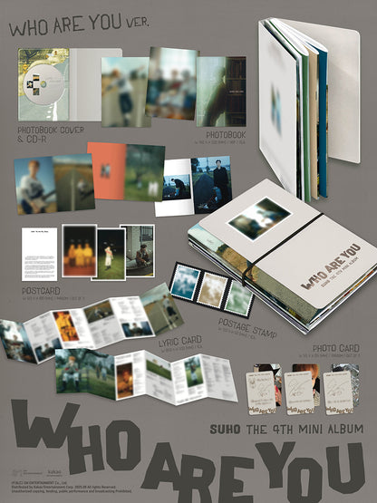 EXO SUHO - Who Are You (4th Mini Album) [Who Are You Ver.]