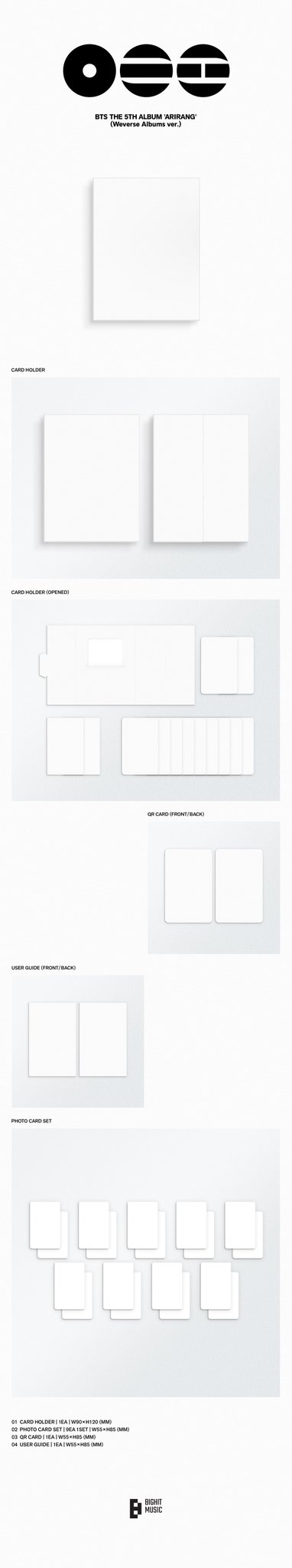 BTS - ARIRANG (5th Studio Album) [Weverse Albums Ver.]