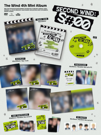 *PRE-ORDER* THE WIND - Second wind : S#00 [Jewel Ver.]