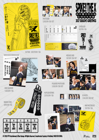 *PRE-ORDER* Xdinary Heroes - [2027 Season's Greetings] Spike! The X + POB