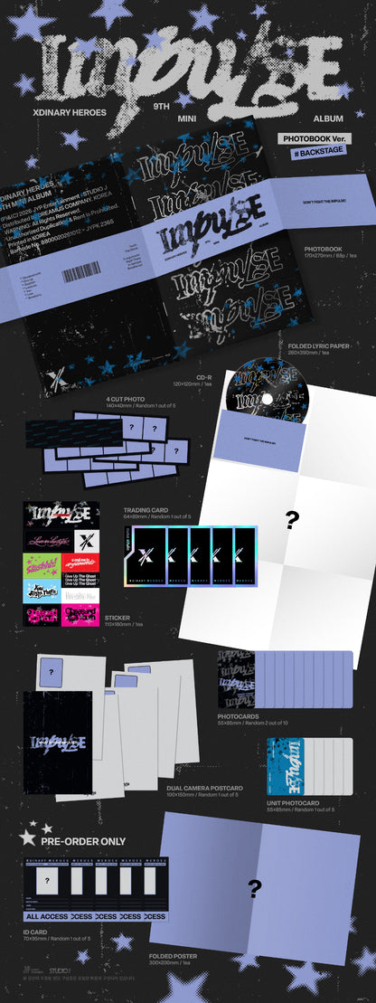 *PRE-ORDER* XDINARY HEROES - Impulse [Photobook Ver.]
