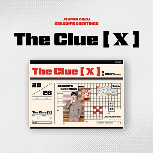 *PRE-ORDER* EXO XIUMIN - 2026 Season's Greetings 'The Clue [X]' + POB