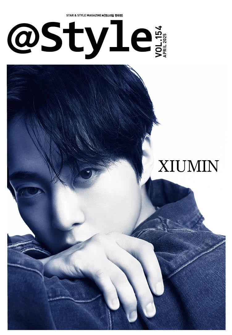 *PRE-ORDER* @STYLE MAGAZINE APRIL 2025 ISSUE (Cover: EXO Xiumin)