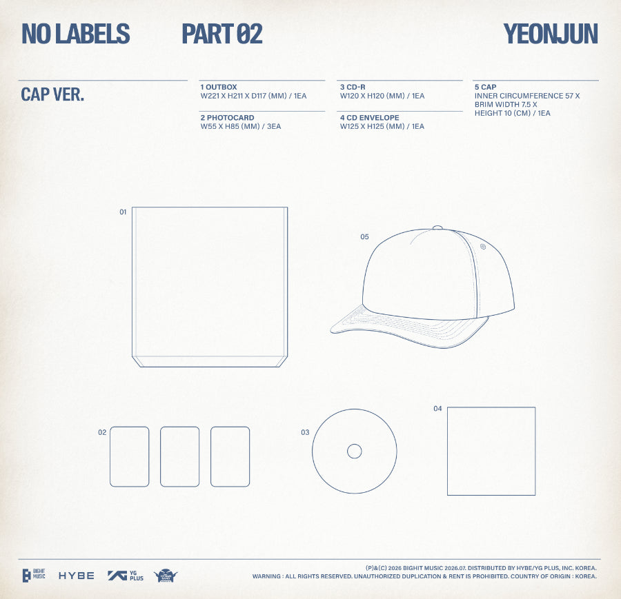 BBANGYA | TXT YEONJUN - No Labels: Part 02 [Cap Ver.]