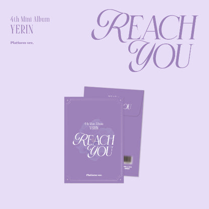 *PRE-ORDER* YERIN - Reach You [Platform Ver.]