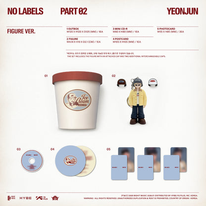 *PRE-ORDER* YEONJUN (TXT: TOMORROW X TOGETHER) - No Labels: Part 02 [Figure Ver.]