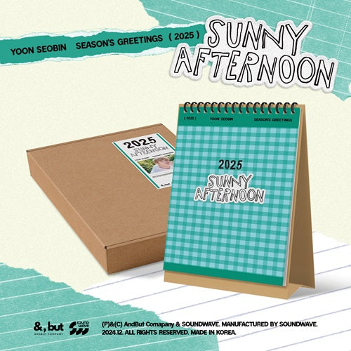 *PRE-ORDER* YOON SEOBIN - 2025 Season's Greetings 'Sunny Afternoon'