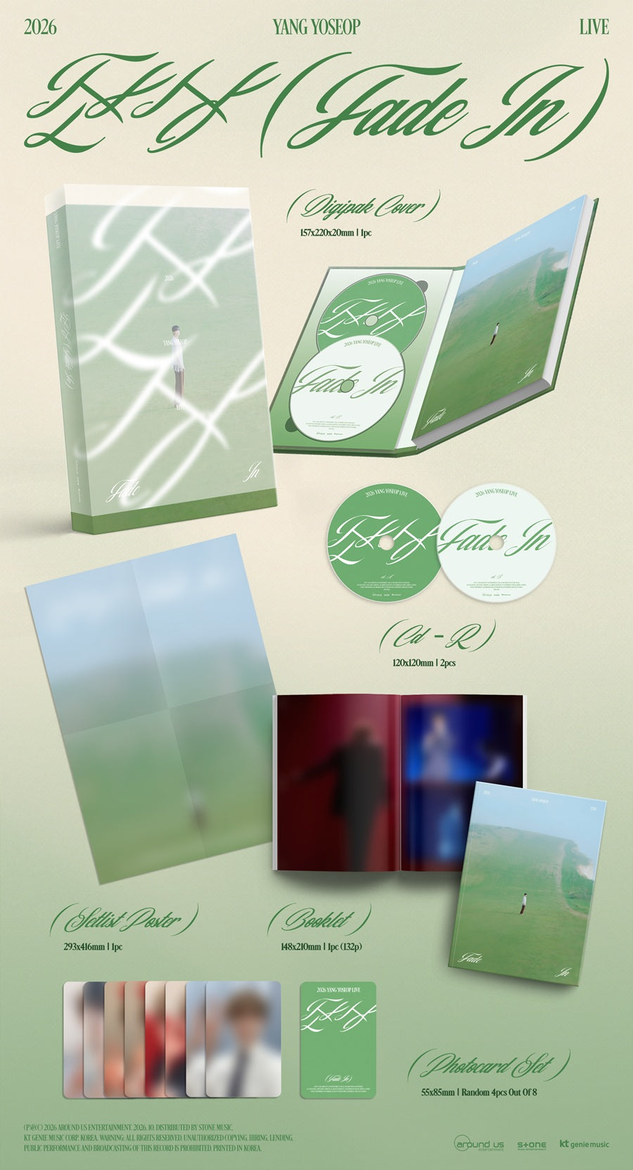 *PRE-ORDER* YANG YOSEOP - [2026 YANG YOSEOP LIVE] Fade In