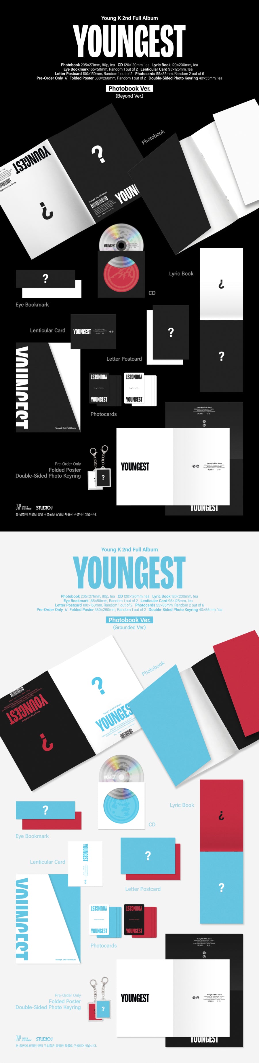*PRE-ORDER* Young K - Youngest [Photobook Ver.] + POB