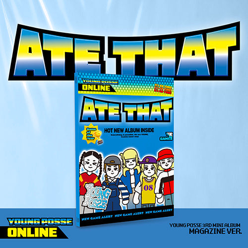 *PRE-ORDER* YOUNG POSSE - Ate That (Magazine Ver.)