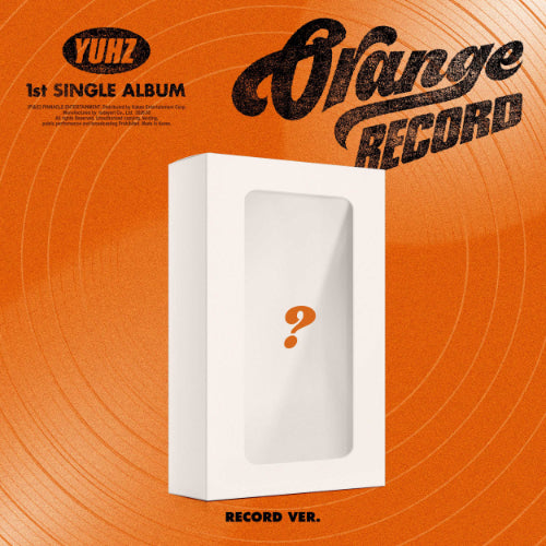 *PRE-ORDER* YUHZ - Orange Record [Record Ver.]