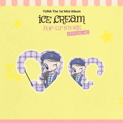 *PRE-ORDER* ITZY YUNA - [Ice Cream Pop-Up MD] Illustrated Carabiner
