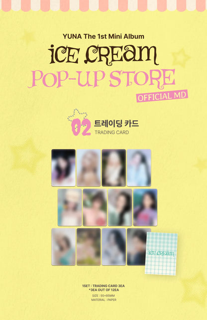 *PRE-ORDER* ITZY YUNA - [Ice Cream Pop-Up MD] Trading Card